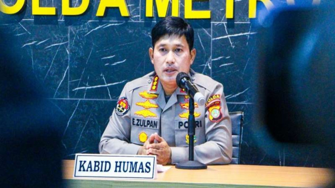 Kabid Humas Polda Metro Jaya Kombes Pol Endra Zulpan