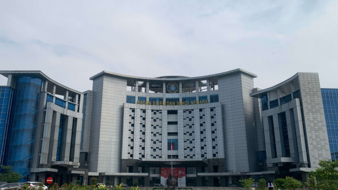 Kantor Badan Siber dan Sandi Negara (BSSN) di Sawangan, Depok, Jawa Barat.