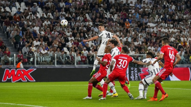 Juventus vs Benfica di Liga Champions 2022-2023