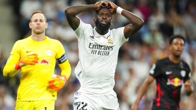 Real Madrid vs RB Leipzig di Liga Champions 2022/2023