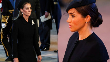 Kate Middleton dan Meghan Markle.