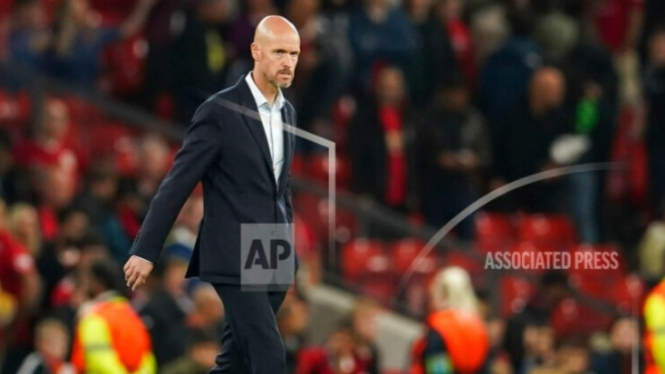Manajer Manchester United, Erik Ten Hag. 