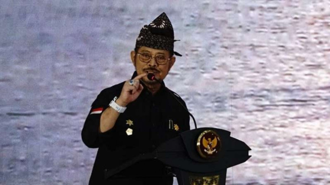Menteri Pertanian (Mentan) Syahrul Yasin Limpo 