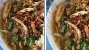 Viral video mangkuk isi soto ayam terdapat belatung