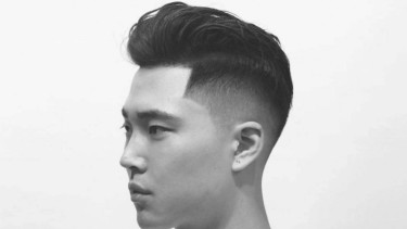model rambut simple undercut