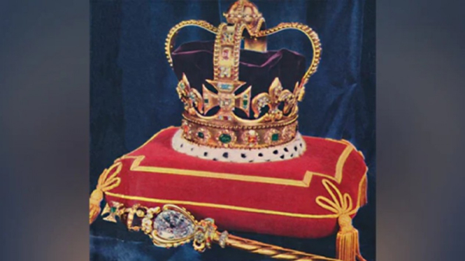 Ilustrasi permata mahkota.