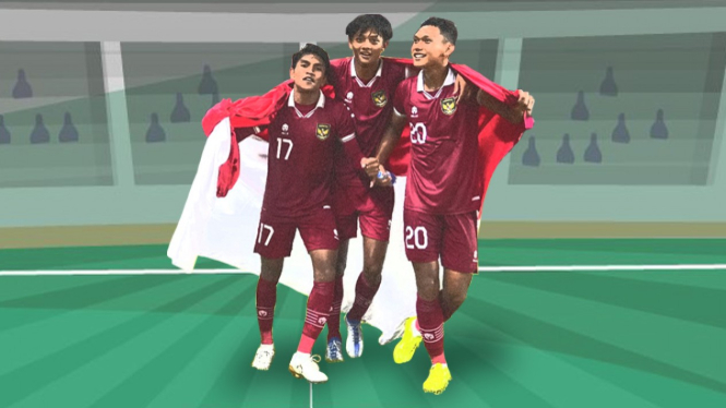 Ilustrasi Timnas Indonesia U-20 lolos Piala Asia U-20