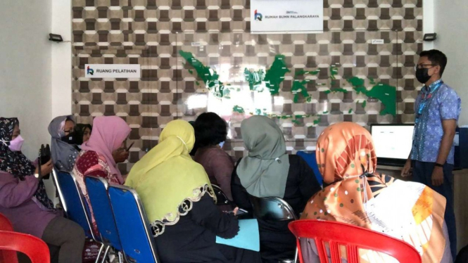 Pelatihan UMK di Rumah BUMN Palangkaraya.