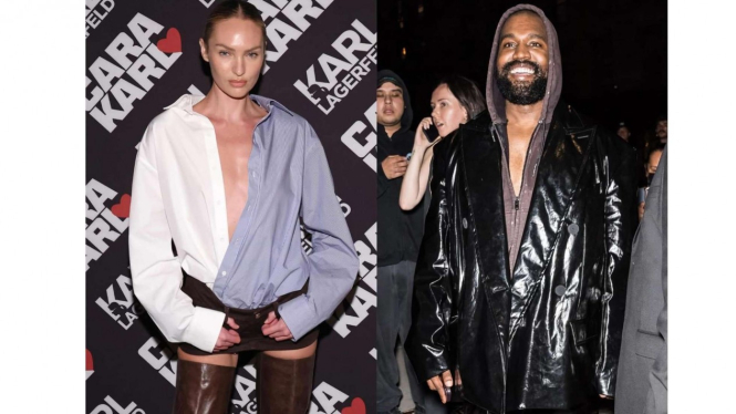 Candice Swanepoel dan Kanye West