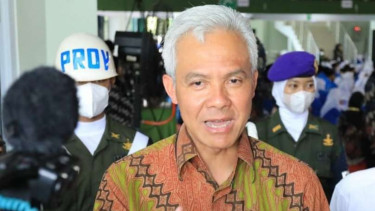 Gubernur Jawa Tengah Ganjar Pranowo.