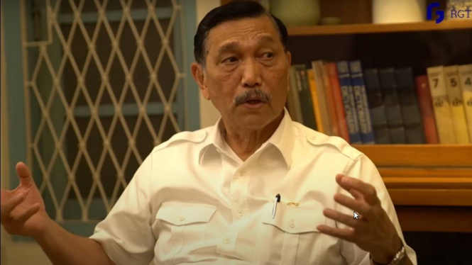 Menko Kemaritiman dan Investasi Luhut B Panjaitan