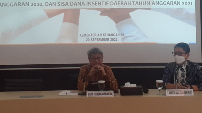 Direktur Jenderal Perimbangan Keuangan Kemenkeu, Astera Primanto Bhakti.