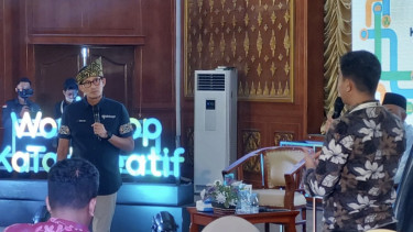 Menparekraf Sandiaga Uno.