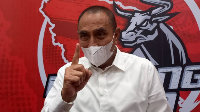 Gubernur Sumatera Utara Edy Rahmayadi