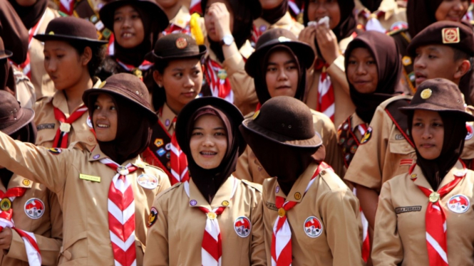 ilustrasi pramuka