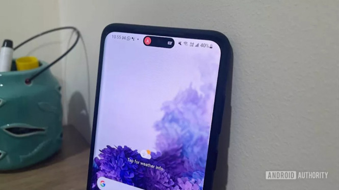 Aplikasi dynamicSpot di Android.