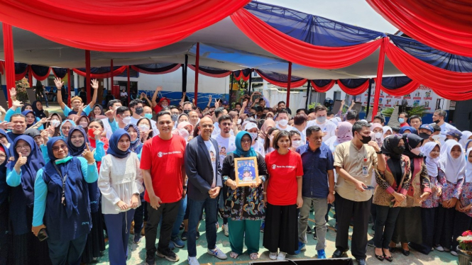 Pelaksanaan program We See Equal P&G Indonesia dan Save the Children.
