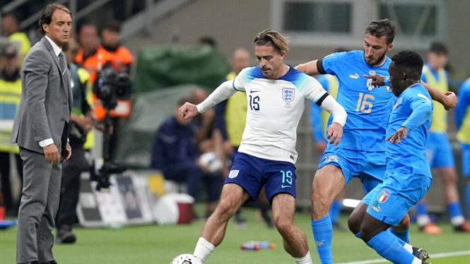 Italia vs Inggris di UEFA Nations League