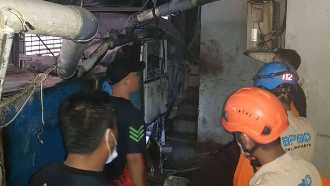 LTC Glodok kebakaran.