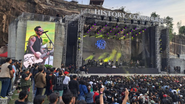 Penampilan SID di JogjaROCKarta 2022.