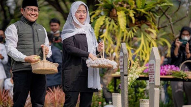 Ketua Umum PKB Muhaimin Iskandar alias Cak Imin dengan ketua DPR Puan Maharani.