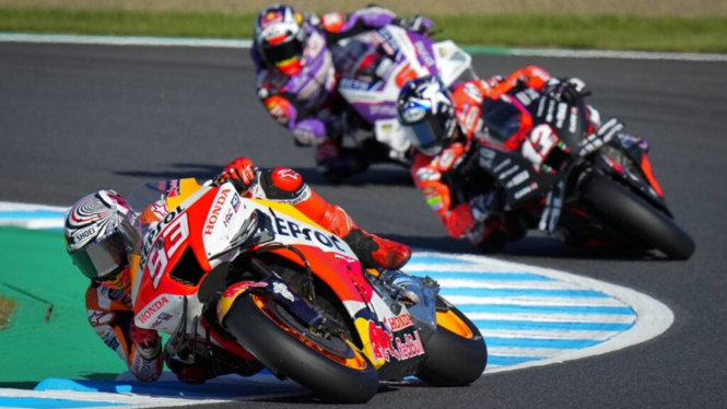 Marc Marquez di MotoGP Jepang 2022