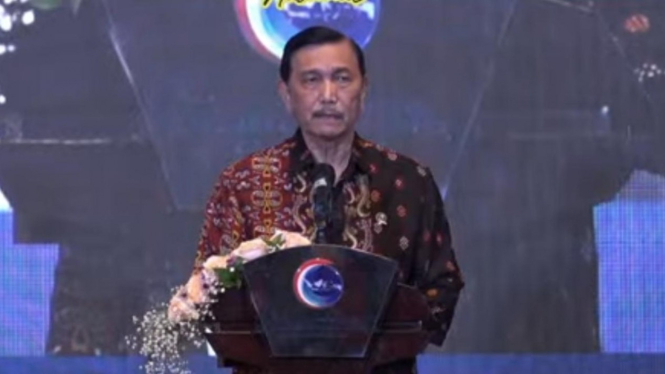 Menteri Koordinator Bidang Kemaritiman dan Investasi Luhut Binsar Pandjaitan.