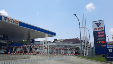 Harga Revvo 89 di SPBU Vivo naik.