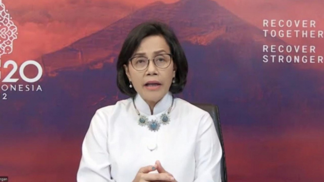 Menteri Keuangan Sri Mulyani Indrawati.