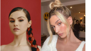 Hailey Bieber dan Selena Gomez