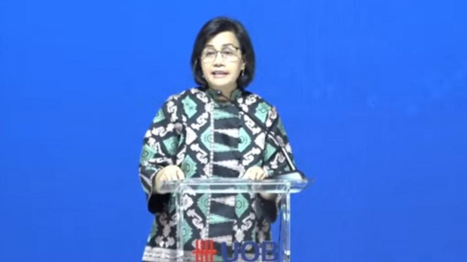 Menteri Keuangan Sri Mulyani Indrawati.