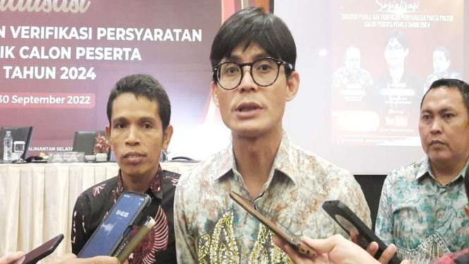 Komisioner KPU RI August Mellaz.