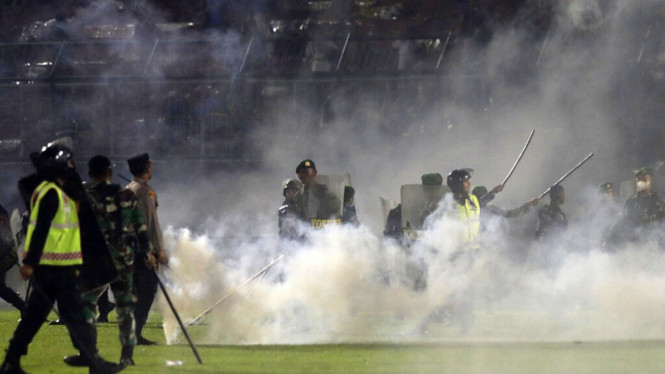 Kericuhan di Stadion Kanjuruhan Malang, Arema vs Persebaya