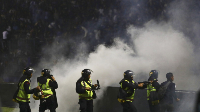 Kericuhan di Stadion Kanjuruhan Malang, Arema vs Persebaya