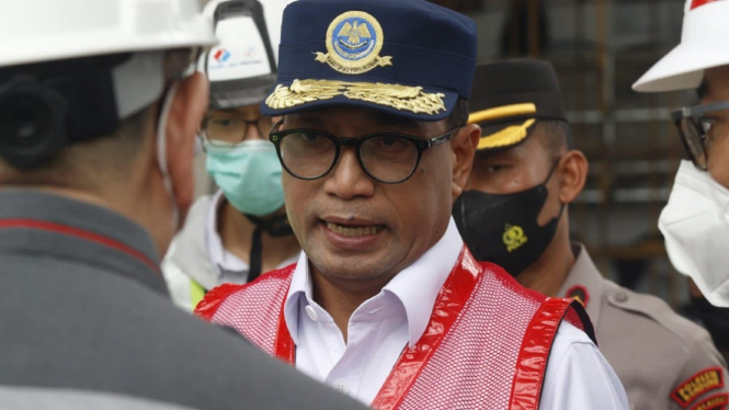Menhub Budi Karya Sumadi.
