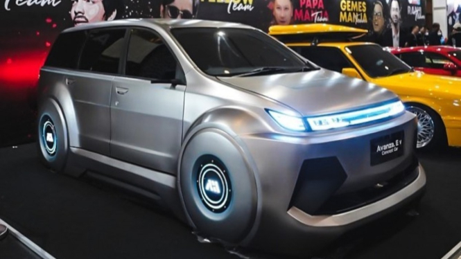 Mobil Avanza EV milik Atta Halilintar