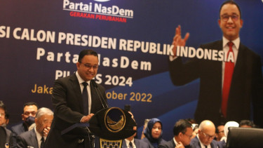 Deklarasi Nasdem usung Anies Baswedan jadi bakal capres 2024.