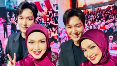 Siti Nurhaliza bertemu dengan Lee Min Ho