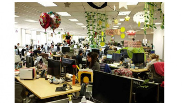 Kantor pusat Facebook.