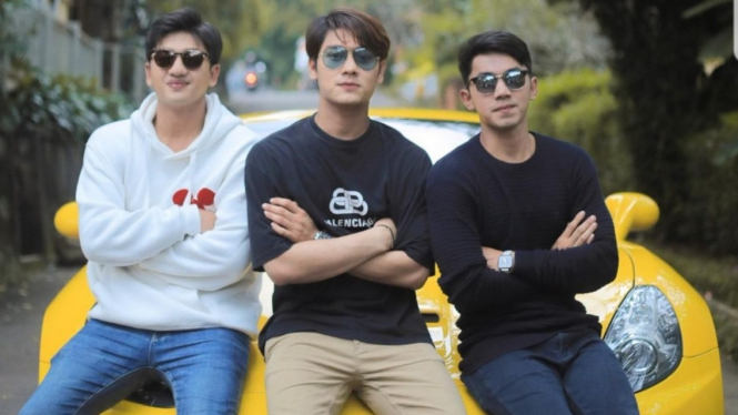 Harris Vriza, Rizky Billar dan Ady Sky