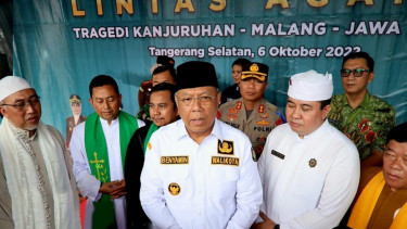 Pemkot Tangsel dan Forkopimda gelar doa bersama atas Tragedi Kanjuruhan