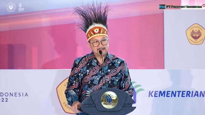 Presiden Direktur PT Freeport Indonesia (PTFI) Tony Wenas 