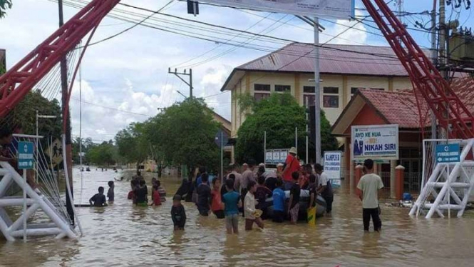 Banjir di Aceh Utara