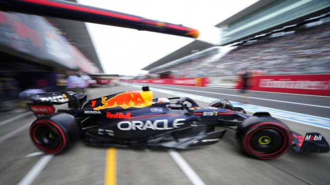 Pembalap Red Bull Racing Max Verstappen