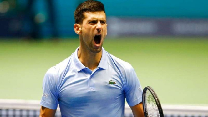 Petenis asal Serbia, Novak Djokovic.
