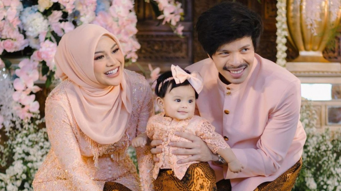 Aurel Hermansyah dan Atta Halilintar.