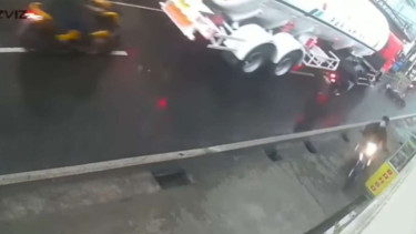 Kecelakaan di Bintara Jaya, Bekasi