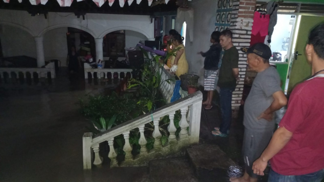 Banjir Terjang Rumah Warga di Bogor