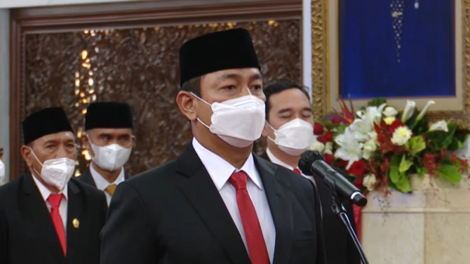 Hendrar Prihadi dilantik sebagai Kepala LKPP 2022-2027