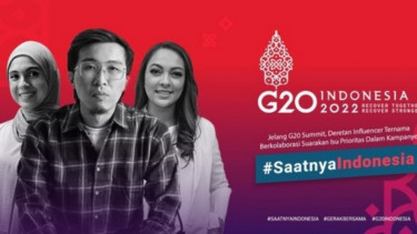 G20 libatkan banyak publik figur. 